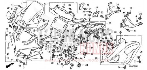 CAPOT CBF1000A8 de 2008